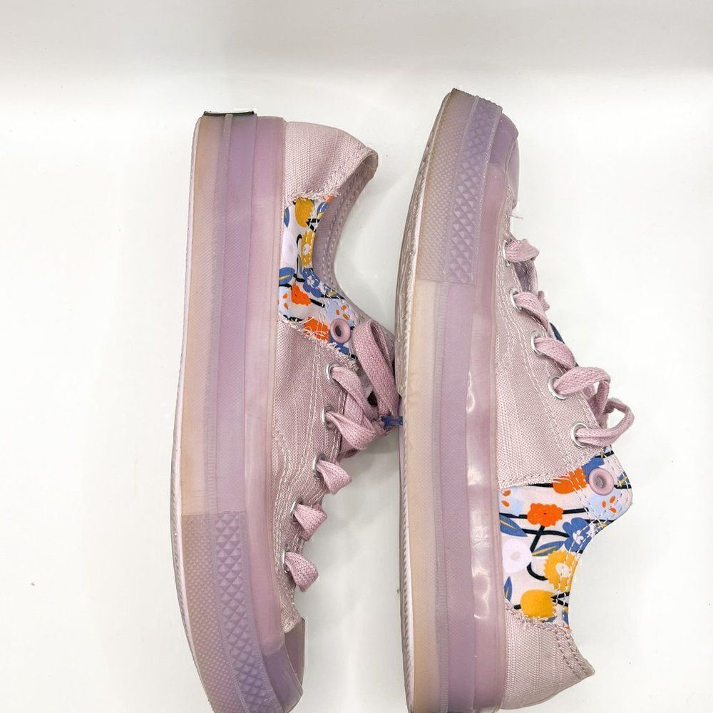 CONVERSE Chuck 70 Ox Women’s History Month Canvas Tearaway Sneakers Plum Size 8 - Picture 3 of 6